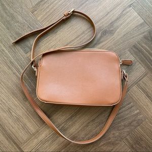 Camel-coloured Crossbody Bag